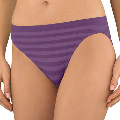 Jockey Comfies Matte & Shine Seamfree Hi-Cut Brief 1306