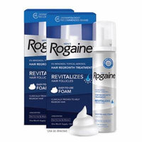 Rogaine Mens Hair Regrowth Treatment Foam Two Month Supply Mens Hair Regrowth Treatment Foam