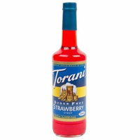 Torani Syrup - SUGAR FREE - Strawberry - PET