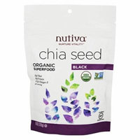 Nutiva - Organic Chia Seed Black - 6 oz(pack of 2)