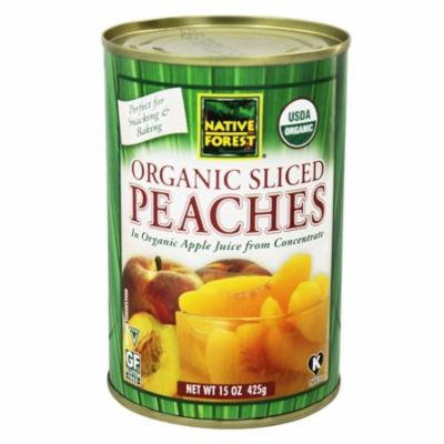 Native Forest - Peaches Sliced Organic - 15 oz(pack of 6)