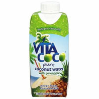 Vita Coco - Coconut Water 330 ml. Pineapple - 11.1 oz(pack of 4)