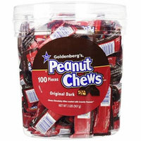 Goldenberg's Peanut Chews Original Dark Chocolate , 2 lbs