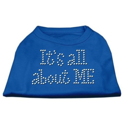 Ahi It's All About Me Rhinestone Shirts Blue Med (12)
