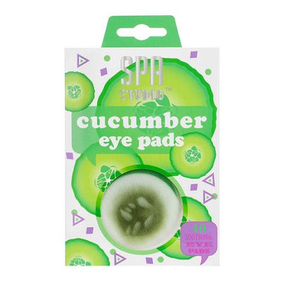 Jean Pierre Spa Studio Eye Pads, Cucumber, 10 Ct