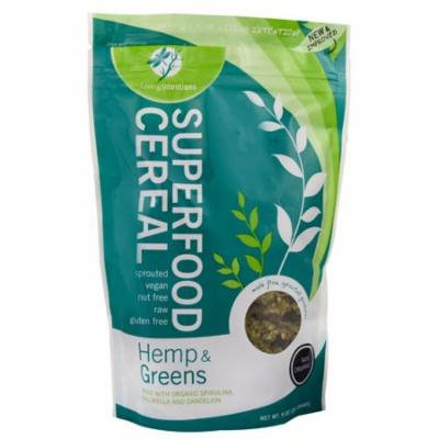 Living Intentions Activated Super Food Cereal Banana Hemp -- 9 oz pack of 1