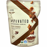 Living Intentions Activated Organic Superfood Cereal Cacao Crunch -- 9 oz pack of 6