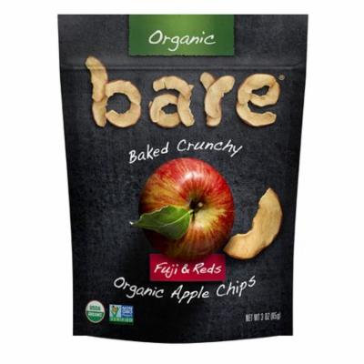 Bare Organic Baked Crunchy Apple Chips Gluten Free Fuji & Reds -- 3 oz pack of 1