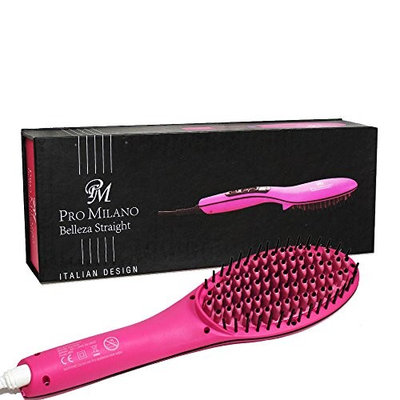 Pro Milano Belleza Straight Ceramic Hair Straightening Brush Parent