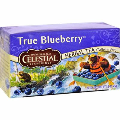 Celestial Seasonings® True Blueberry® Herbal Tea Caffeine Free