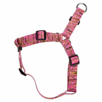 Country Brook Design® Pink Waterfowl Camo Step-In Dog Harness