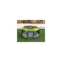 New Medium Yellow Pet Dog Cat Tent Playpen Exercise Play Pen Soft Crate by Be...