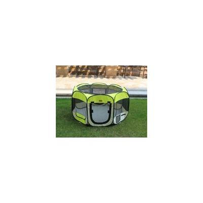 New Medium Yellow Pet Dog Cat Tent Playpen Exercise Play Pen Soft Crate by Be...
