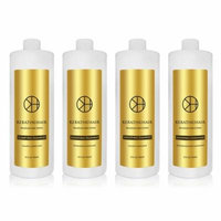 Keratin For Hair Smoothing 4 Piece Kit Formaldehyde Free Treatment Tratamiento Suavizante 32 fl oz / 946.35 ml