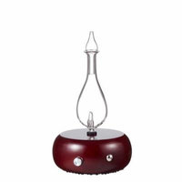 Magnificent 2.0 Nebulizing Essential Oil Diffuser for Aromatherapy by Organic Aromas. Premium Home & Professional Use, No Heat, No Water, No Plastic. Made with Dark-colored Wood and Glass