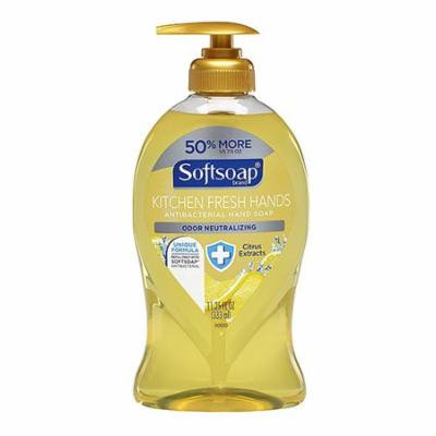 Softsoap Liquid Hand Soap, Antibacterial Kitchen Fresh Hands, 11.25 Oz, 3 Pack