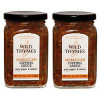 MEDITERRANEAN BALSAMIC VINAIGRETTE & MARINADE (Moroccan Dipping Sauce, 10.5 oz (Pack of 2))