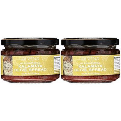 Divina Greek Kalamata Olive Spread, 8.5 Oz (Pack of 2)