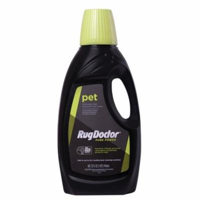 Rug Doctor Pure Power Pet Spot Cleaner Solution, Pro-Enzymatic Formula Breaks Down Tough Pet Stains, Eco-Friendly Formula is Clean and Safe for Kids and Pets, 32oz