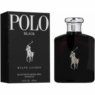 Polo Black by Ralph Lauren Eau de Toilette Spray 4.2 oz (Pack of 4)