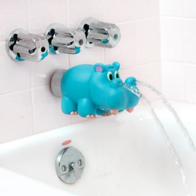 Baby Toys - Nuby - Hippo Spout Cover Blue 6235
