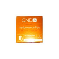 CND Performance Nail Tips 50-Count Clear Size 8