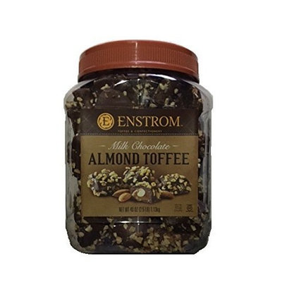 Enstrom Milk Chocolate Almond Toffee, Value 1 Pack ( 2.5lb )