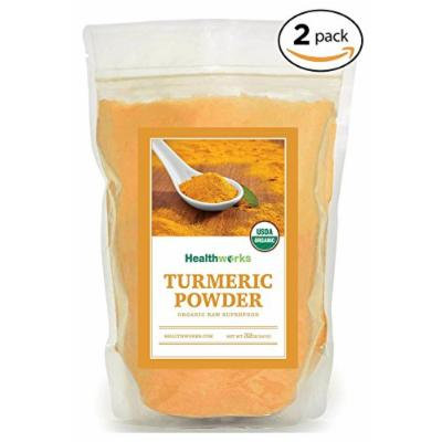 Healthworks Turmeric Root Powder (Curcumin) Organic, 4lb (2 2lb Packs)