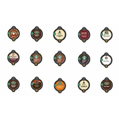 30 Count - Variety Coffee Vue-Cups for Keurig Vue Brewers - (No decaf, 15 flavors, 2 Vue cups each)