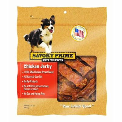 Savory Prime USA Natural Chicken Jerky 24 oz.