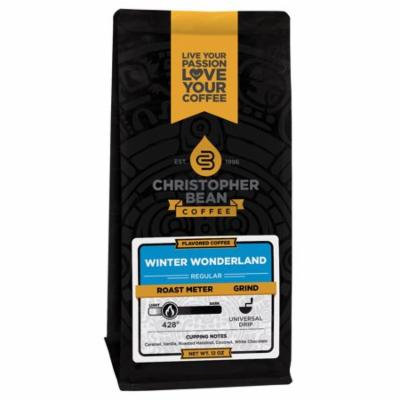 Christopher Bean Winter Wonderland Coffee, 12 Ounce Bag Ground