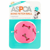 ASPCA Pink Vanilla Scented Bone Fetch Ball