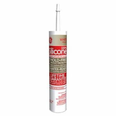 Silicone II 10.1 oz White Kitchen and Bath Caulk 100% Silicone Only One