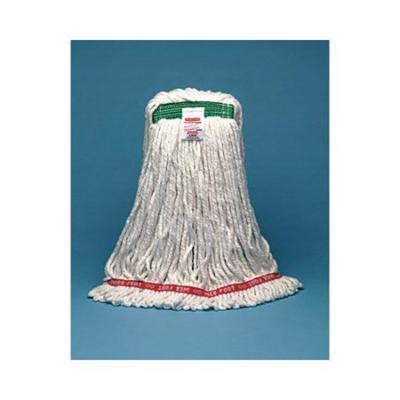 Rubbermaid Commercial Products 0.59'' Medium Web Foot Wet Mop Head in White