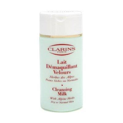 clarins cleansing milk with alpine herbs ( dry/ normal skin )