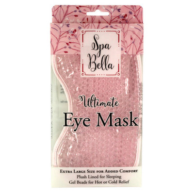 Spa Bella Ultimate Large Eye Mask, Pink