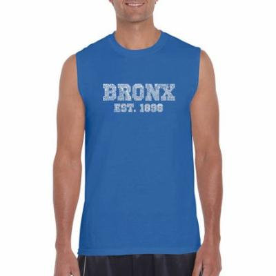 Los Angeles pop art Men's sleeveless t-shirt - popular neighborhoods in Bronx, NY