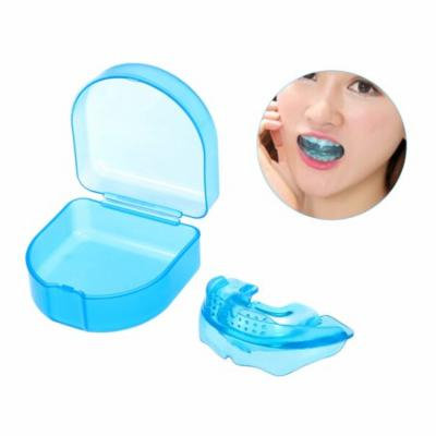 1Pc Orthodontic Trainer Teeth Alignment Straight Teeth System Adult Mouthpieces Brace Dental Tray Mouthguard With Box