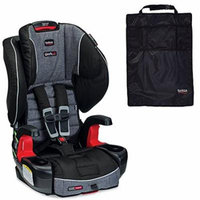 Britax Frontier ClickTight G1.1 Harness-2-Booster Car Seat & Kick Mats, Vibe