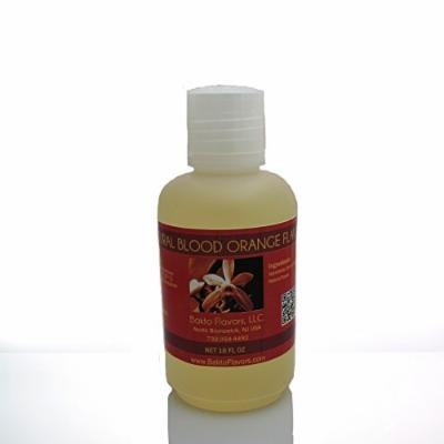 Bakto Flavors Food Srvices Line-Natural Blood Orange Flavor - 18 FL OZ