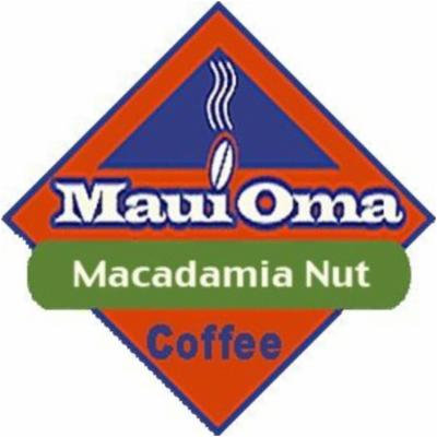 Hawaiian Maui Oma Coffee 1 Lb. Bags Ground Macadamia Nut