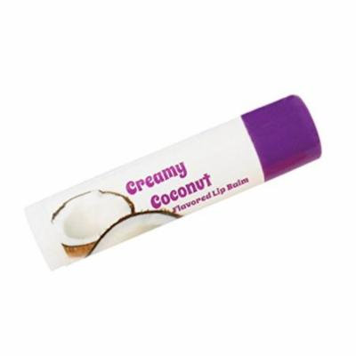 Hawaii Forever Florals Flavored Lip Balm Stick Creamy Coconut 8 Pack