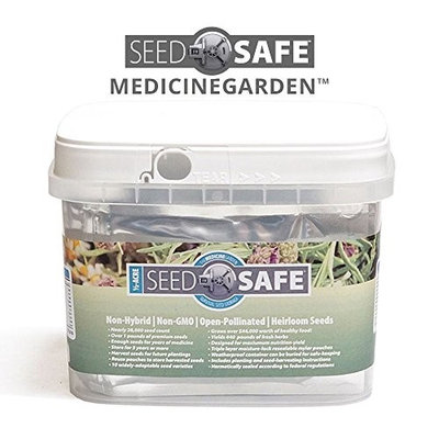 27,600 Non-Hybrid, Non-Gmo, Open Pollinated, Heirloom Seeds, SeedSafe MedicineGarden, Herbs