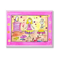 Your Shoes Will Always Love You Rect Wall Plaque