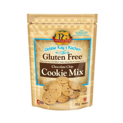 Premium Gold Flax Premium Gold Debbie Kay's Kitchen Gluten-Free Chocolate Chip Cookie Mix, 18oz.