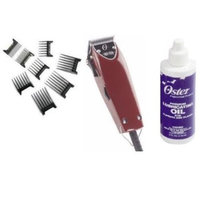 Oster 76023-510 Fast Feed Clipper + 8 piece comb set