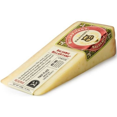 Sartori Reserve Balsamic BellaVitano Cheese Wedge, 5 Ounce - 12 per case.