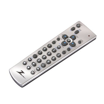 Zenith Remote Controls 2-Device TV, DVD and VCR Scan Remote Control - Silver ZH210