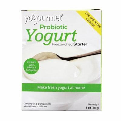 Yogourmet Freeze Dried Yogurt Probiotic Starter Set, 6 Packets, 6 Pack