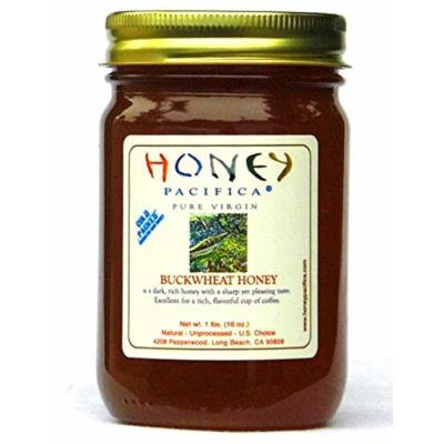 Buckwheat Raw Honey by Honey Pacifica- Unheated and Unprocessed Honey - Fresh from a California Beekeeper